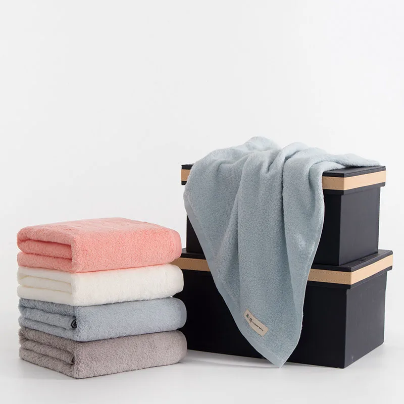 

70x140cm Cotton Luxury Bath Towel Adult Soft Absorbent Towels Bathroom Sets Large Beach Towel Hotel Spa Towels For Home