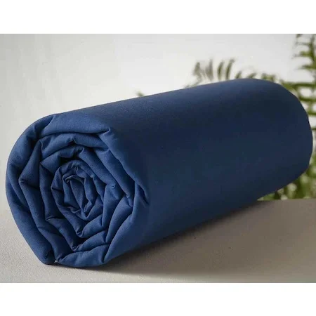 

Scrub Navy Blue 160x200 Double Fitted Bed Sheet Set 150116462