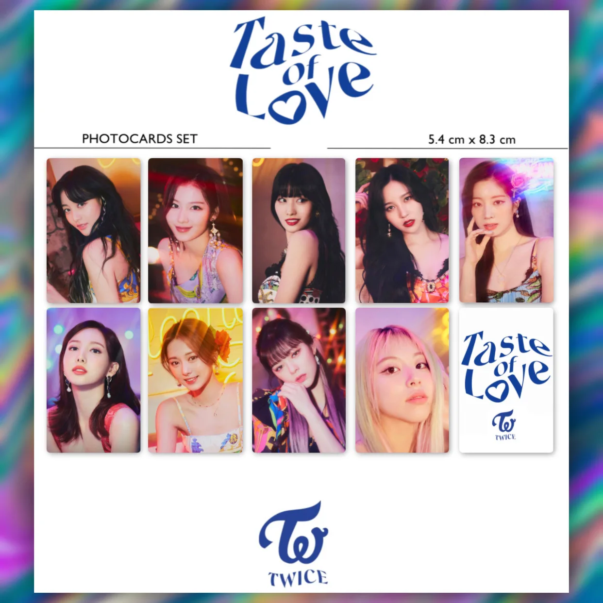 9 шт/комплект Карты закладка K POP TWICE для коллекции|Набор канцтоваров| |