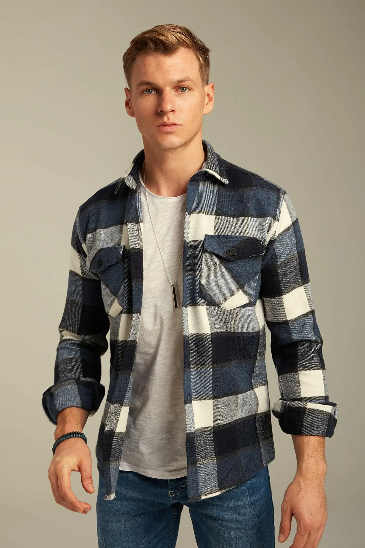 Mens Plaid Cotton Shirt 2021 Spring Autumn Winter Casual Long Sleeve Shirt Excellent Quality Male Shirt Soft Comfortable Topwear