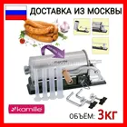 Колбасный шприц 3 кг  Шприц колбасный  Шприц для колбасы горизонтальный на 3 кг  Шприц для мяса колбасы Kamille KM-6502