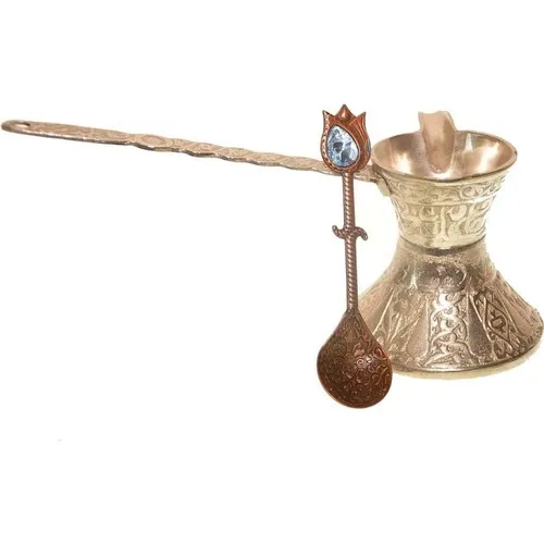 Madrigal магазин литья кофейник 3 личности утопленный османский стиль + ложка