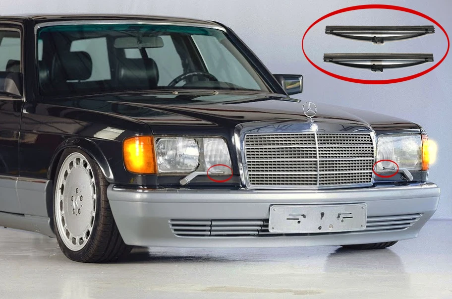 Щетка стеклоочистителя передней фары W201 и W126 Mercedes 1 пара Amg AA