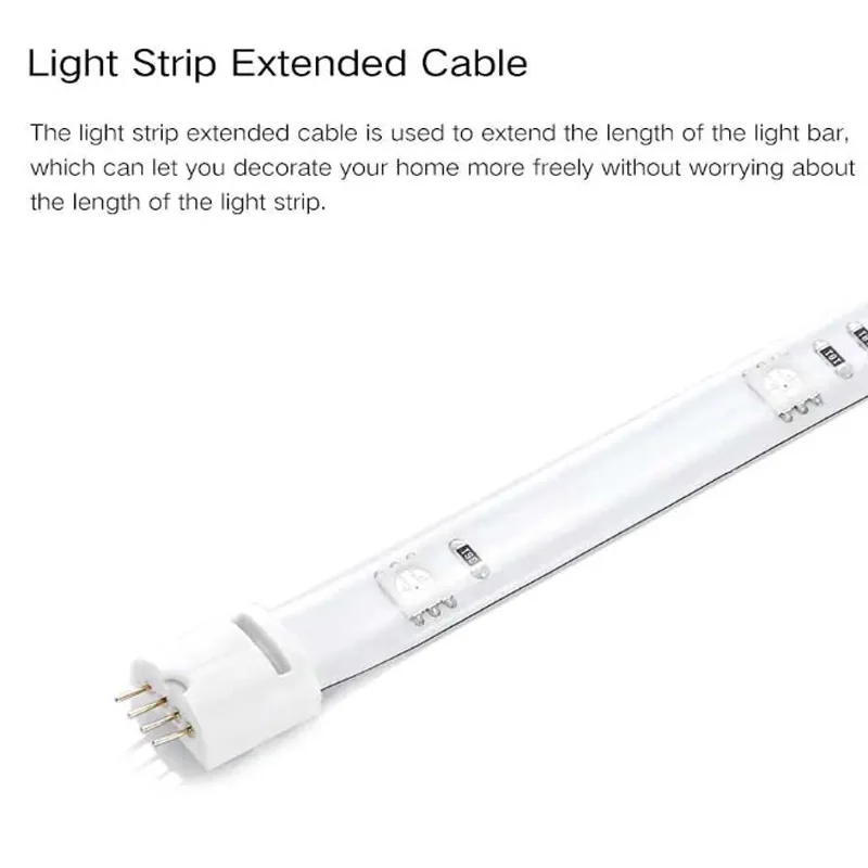 Удлинитель светодиодной ленты Xiaomi Yeelight LED Lightstrip Plus Extension (YLOT01YL) (white) | Освещение