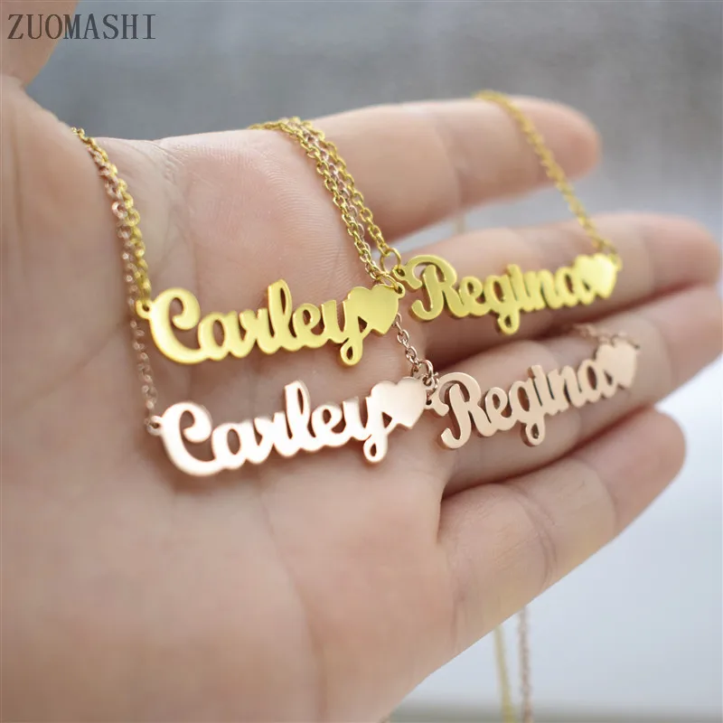 Индивидуальное ожерелье с именем оригинальное подарок для нее подружки невесты