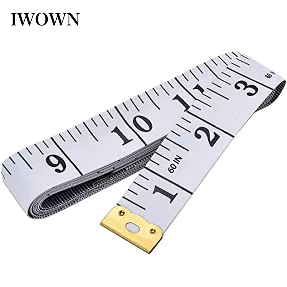 

150cm/60inch Soft Tape Measure Double Scale Body Sewing Flexible Ruler for Medical Body Measurement Sewing Tailor Craft Ruler