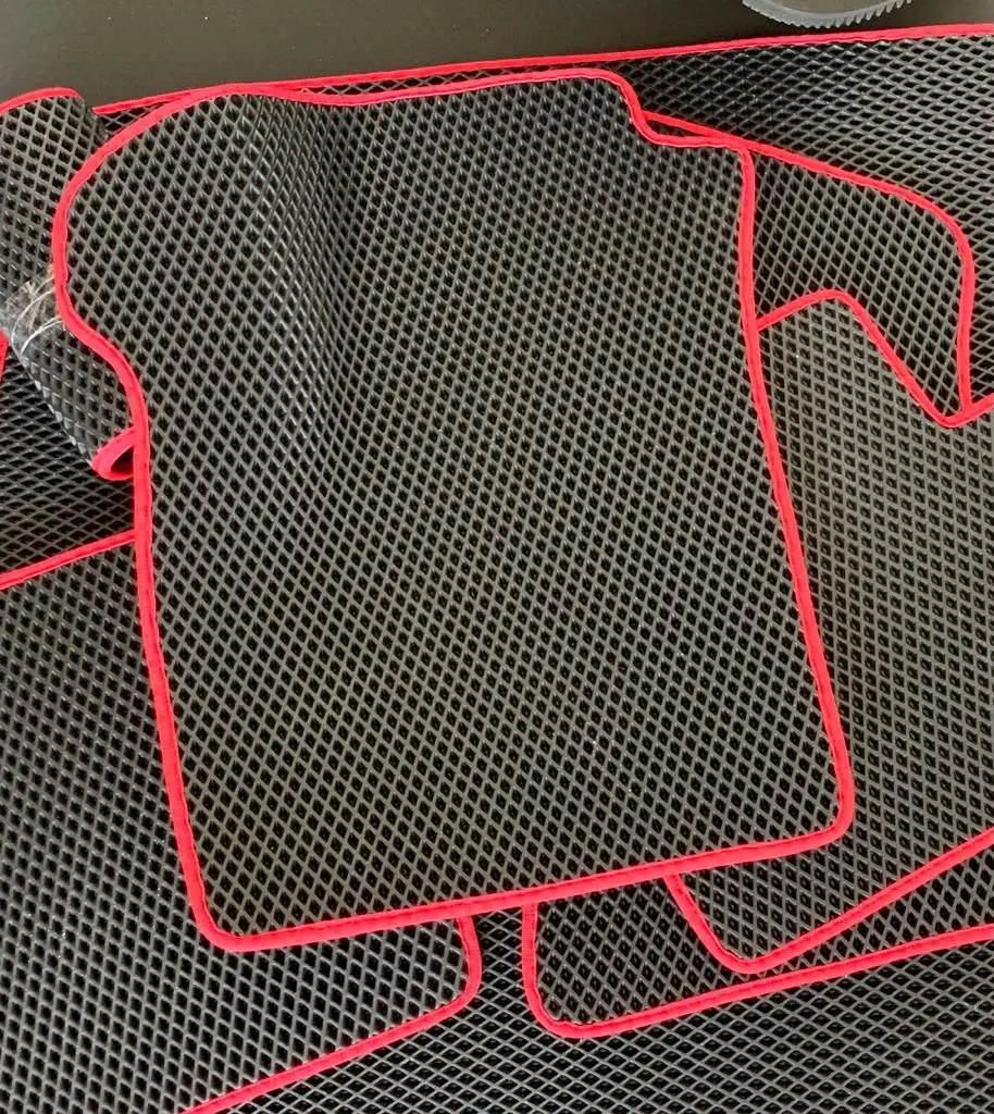 For Hyundai ix 35 IX35 mats auto honeycomb EVA foam cell rhombus car mat kit dust dirt | Автомобили и мотоциклы