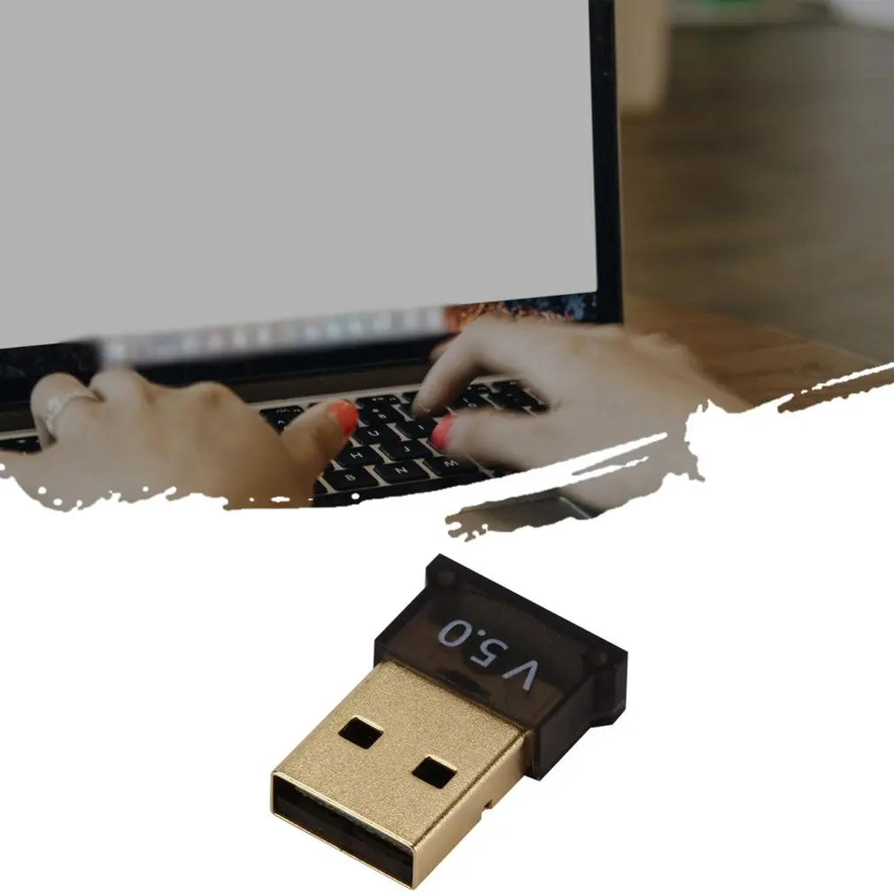 Usb беспроводной 5 0 аудио музыкальный стерео адаптер ключ приемник для ТВ ПК Csr4.0 приемник|Генераторы сигнала|