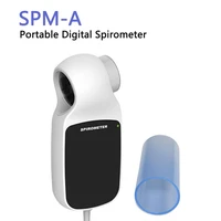 spm a portable digital spirometer real time display spirograph breathing lung function diagnosis device espirometer pc software