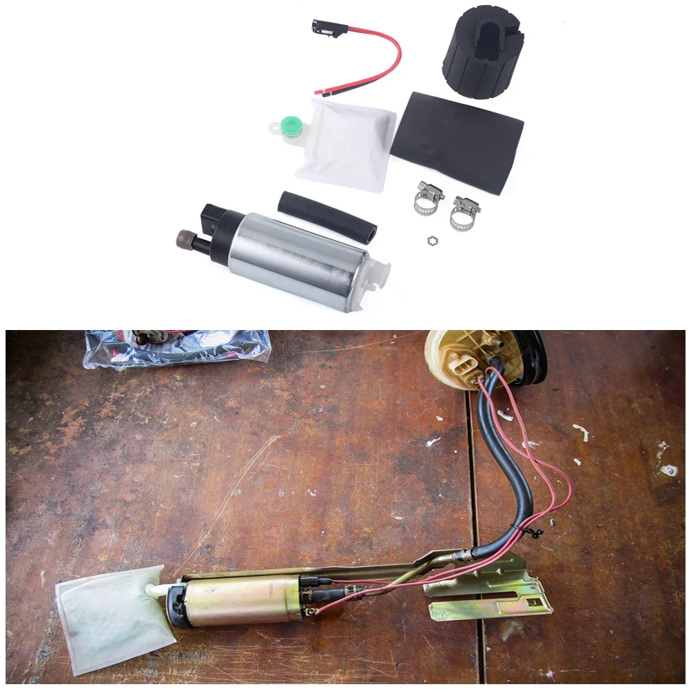 Топливный насос RASTP Walbro 255lph HP GSS341 и установочный комплект 90 93 Integra 88 91 Civic
