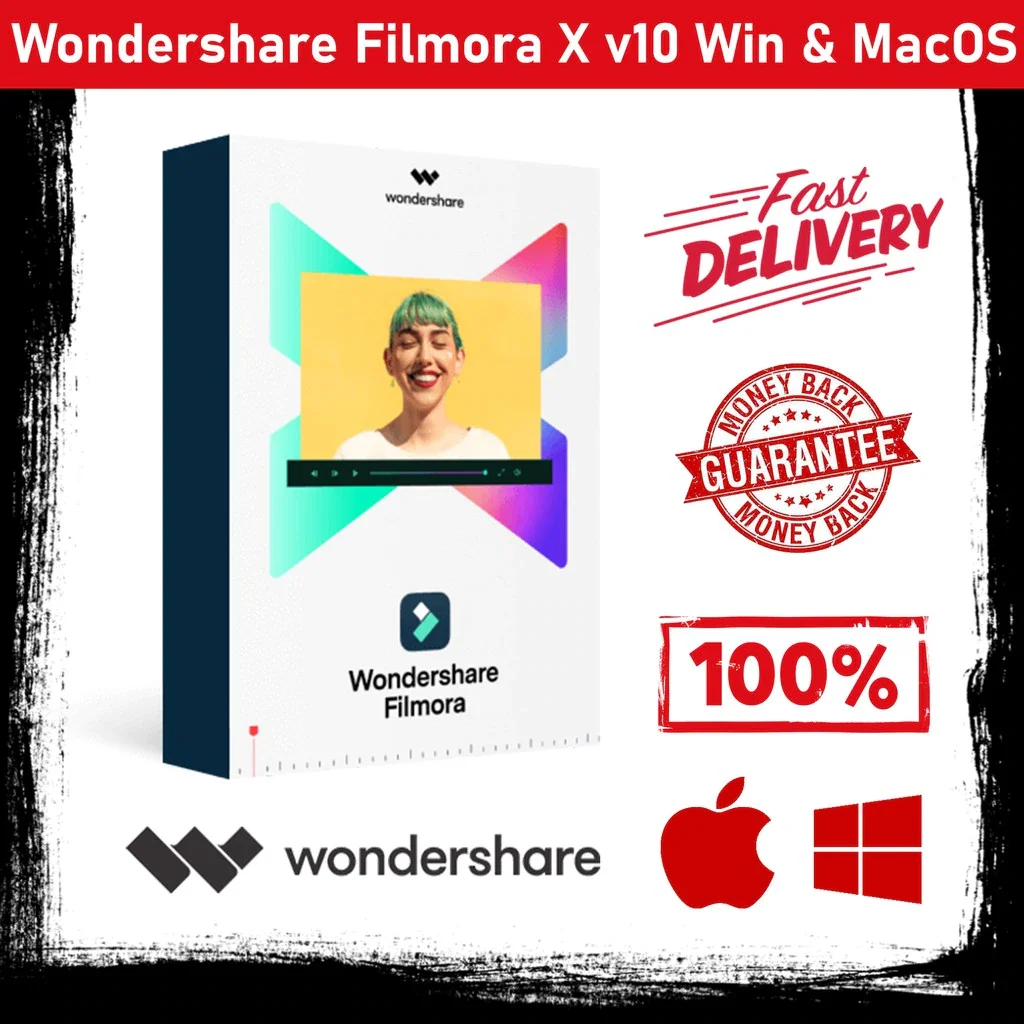 

Filmora X v10 Lifetime Licence Wondershare