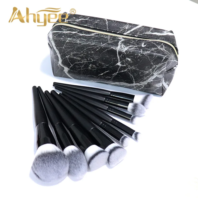 

9 pcs makeup brushes set professional with a bag makeup tools cosmetic wholesale