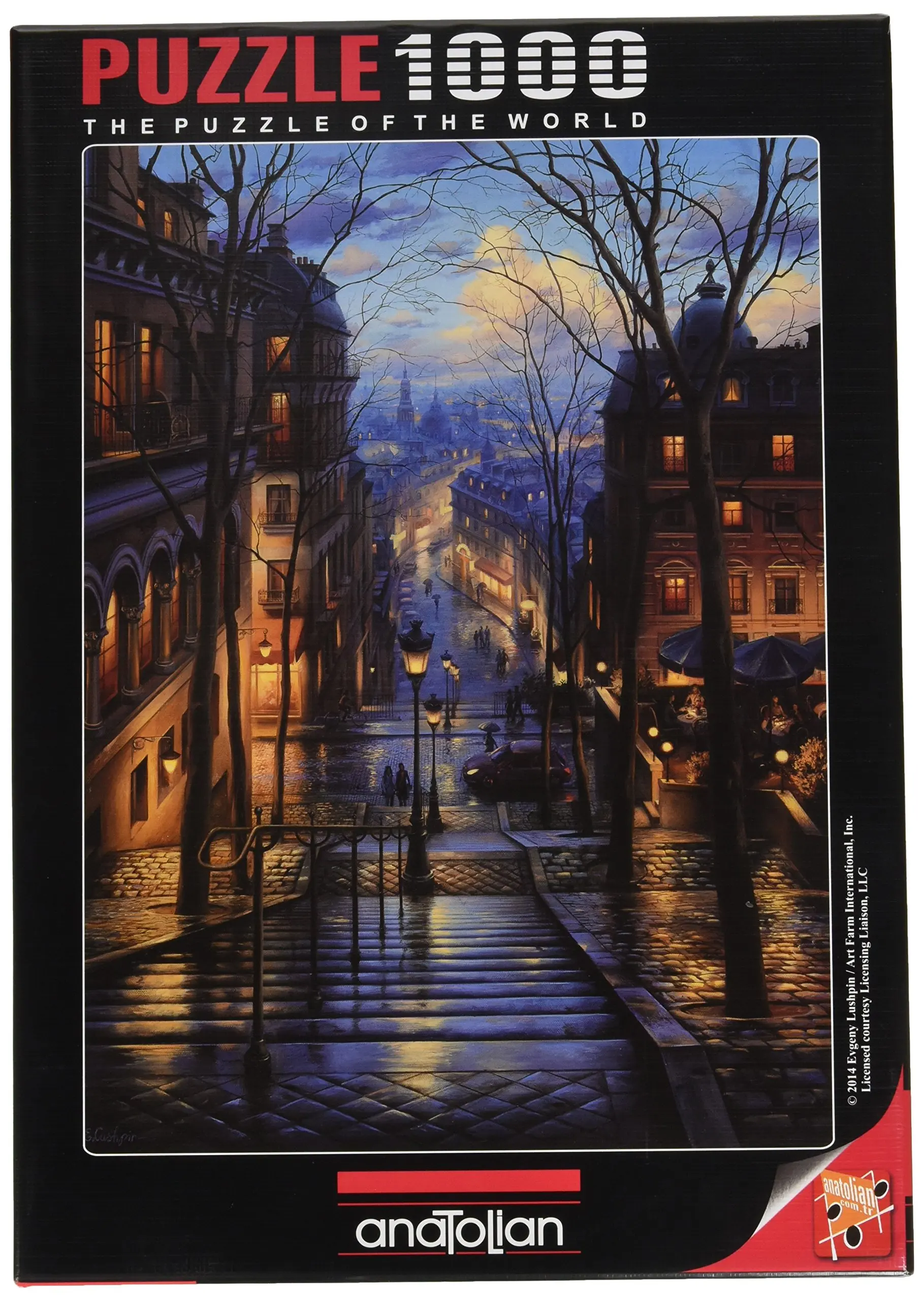 1000 Piece Jigsaw Puzzle Montmartre Spring For Adult & Kids Toy Educational Entertainment, Enjoy the Fun Games Jigsaw
