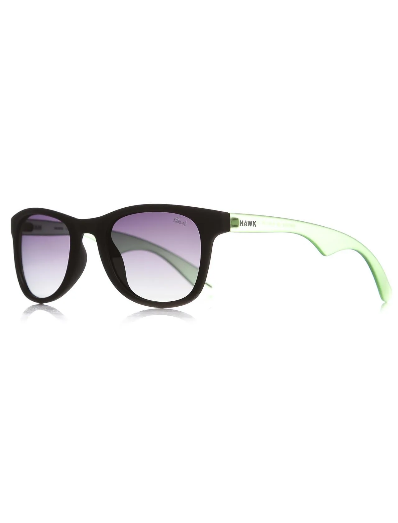 Солнцезащитные очки унисекс hw 1452 04 bone black organic square 51 24 147 hawk| |