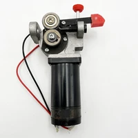 dc 24v gear box with toothed roller and motor for mig spool gun push pull feeder aluminum steel welding torch