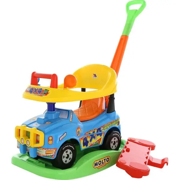 Автомобиль Джип-каталка &quotВикинг&quot многофункциональный - №2 (голубой без