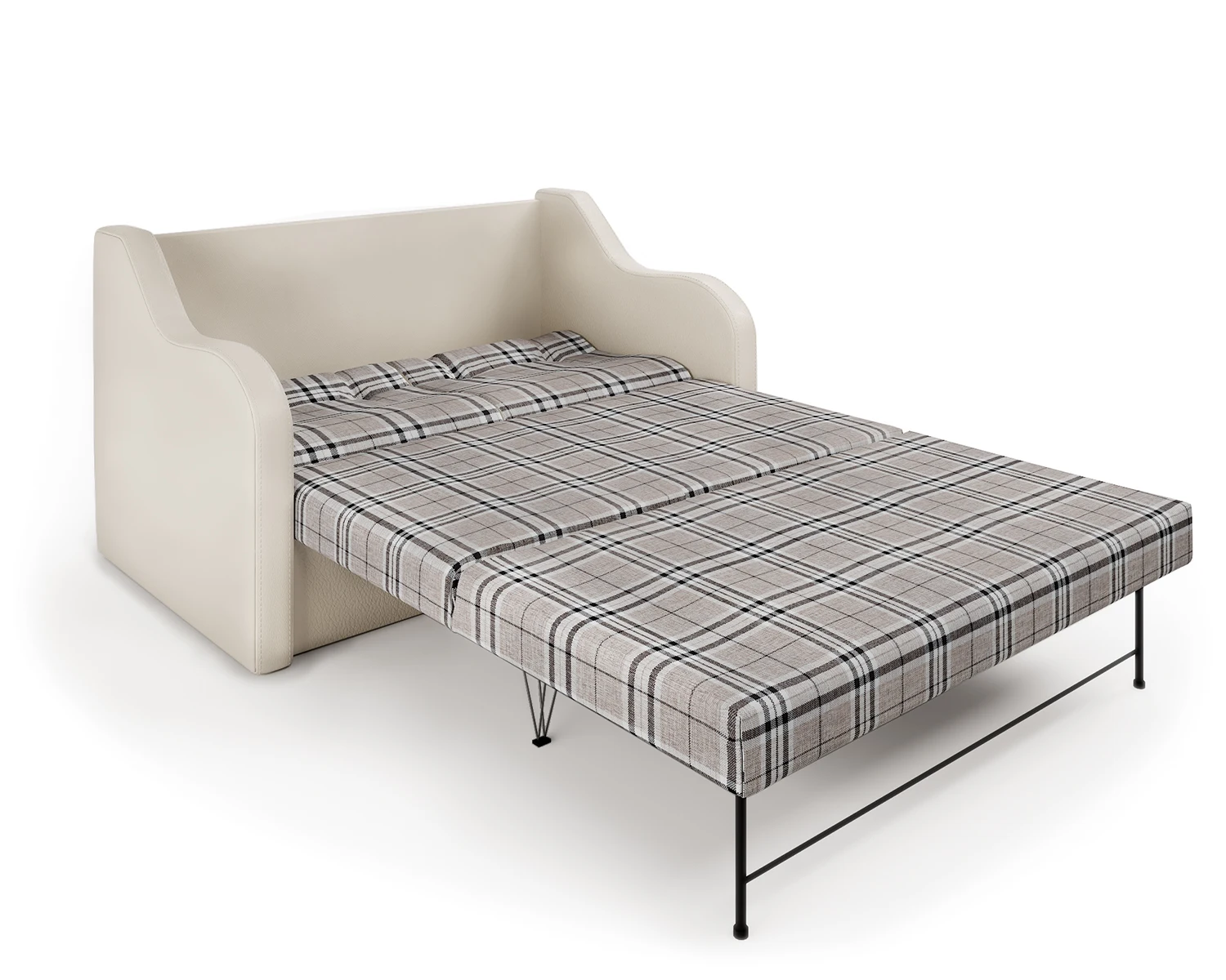 Диван раскладушка Классика В экокожа беж и аризона| |