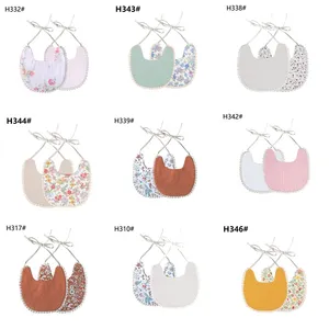 Blotona 1 шт. для маленьких девочек и мальчиков Водонепроницаемый Полотенца малышей ужин кормлениядвухслойные брюки милый нагрудник