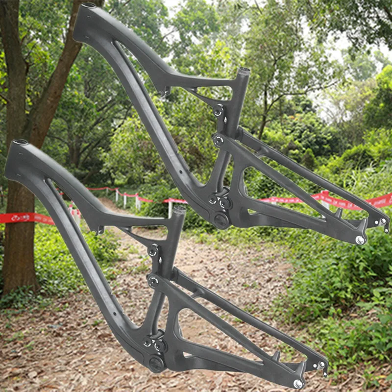 27,5 er XC Shock 200 мм велосипедная Рама BB92 Carbon-Mountain-29er полная Подвеска MTB Boost 148x12 мм горный велосипед-Рама