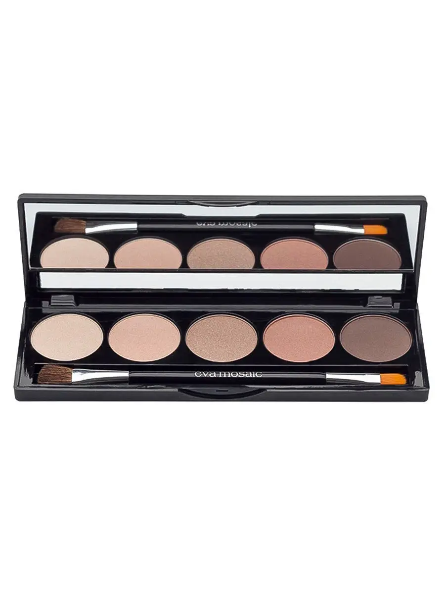 Палетка теней для век Nude Look 8 г 01 тон Eva Mosaic |