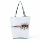 Женская сумка-тоут с 3D-принтом Кот