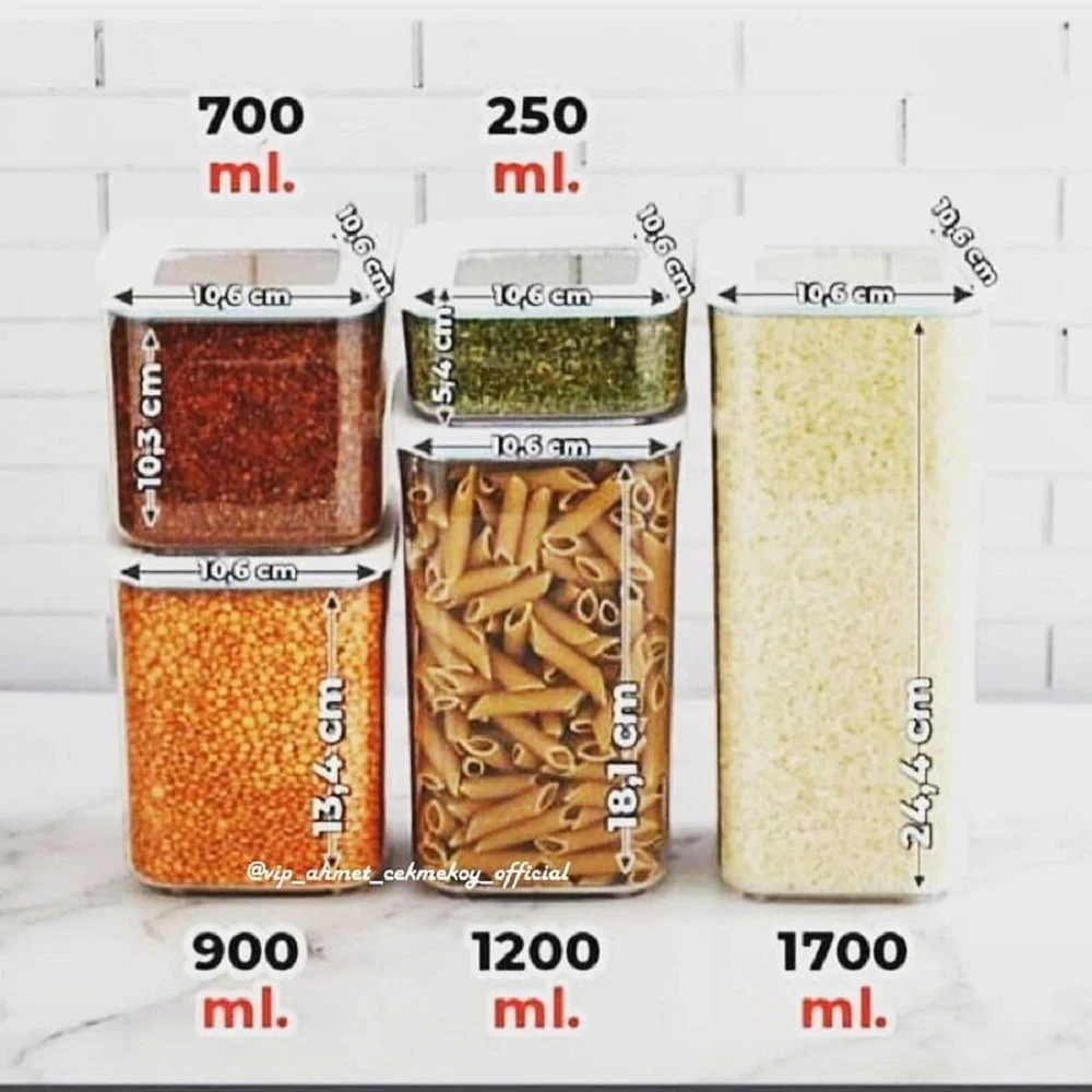 kitchen container set spice rack food storage tissue box organizer airtight jars vacuum lid noodle cereals dish drainer free global shipping