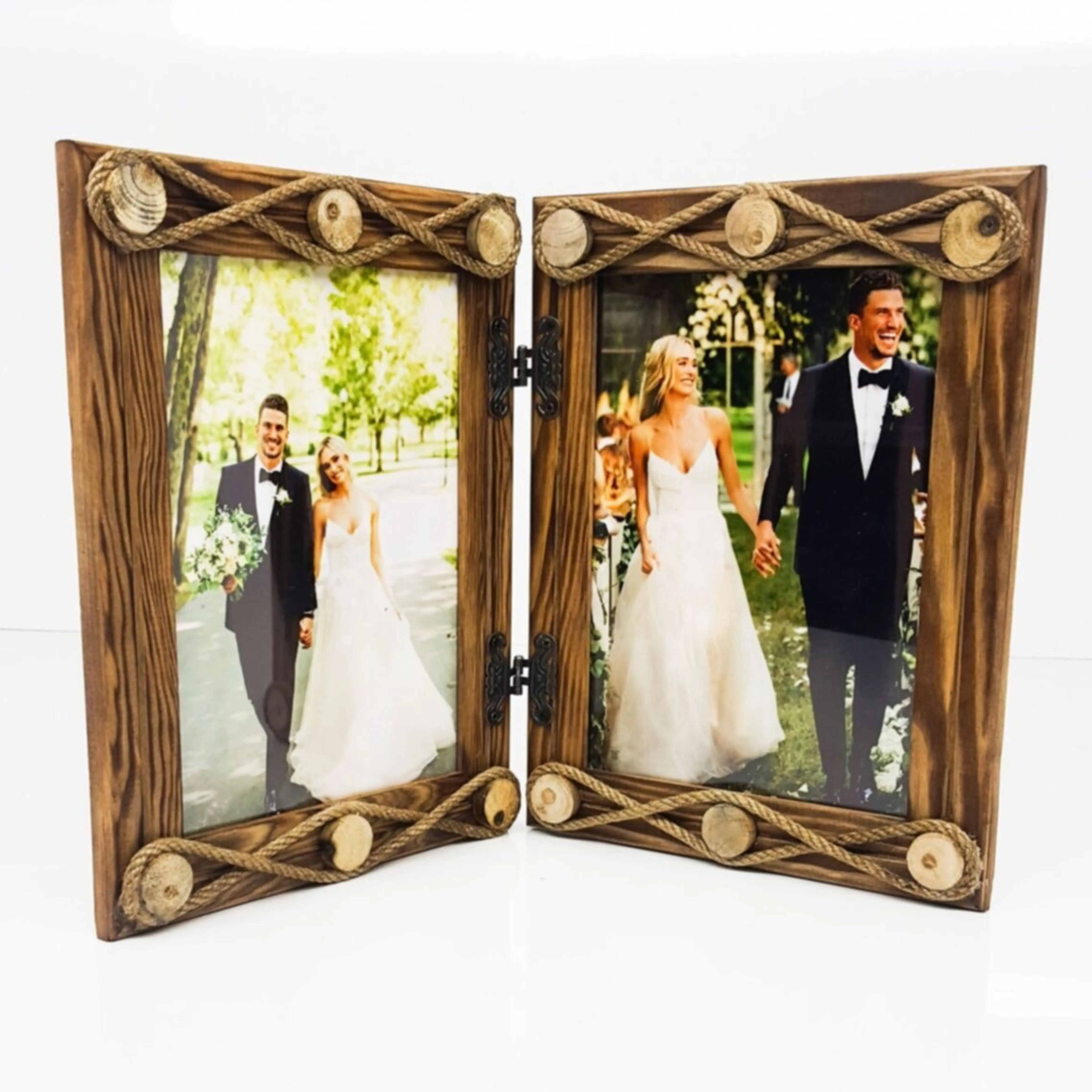 

AHŞAP ÇİFTLİ 15X21CM CAMLI DEKORATİF FOTOĞRAF ÇERÇEVESİ