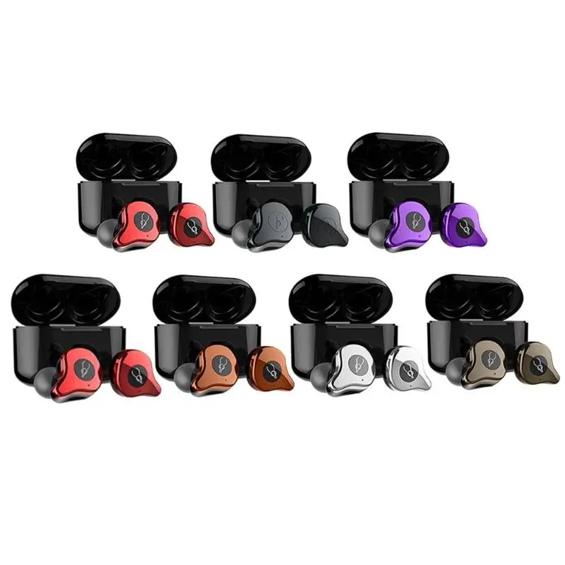 Goede 50PCS Bundel Groothandel Nieuwe Explosie Magic Feest E12 Bluetooth Headset Draadloze 5.0 Ruisonderdrukking Metalen Sport Muziek Oortelefoon