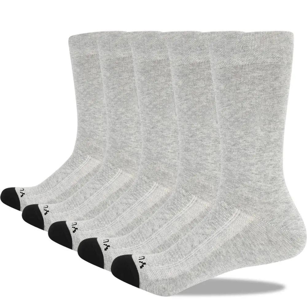 Мужские дышащие удобные хлопковые повседневные деловые носки YUEDGE (5 цветов)|Носки