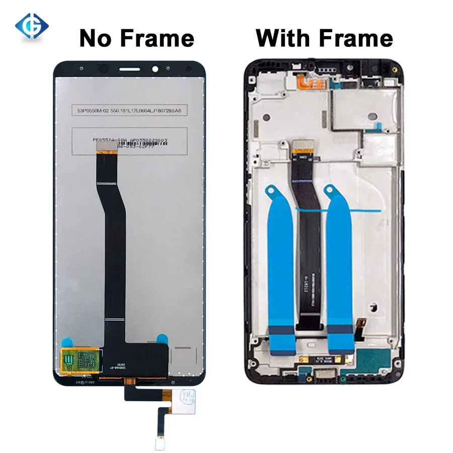 Экран 5 45 дюйма для Xiaomi Redmi 6/6A ЖК-дисплей с сенсорным экраном Замена + рамка полный