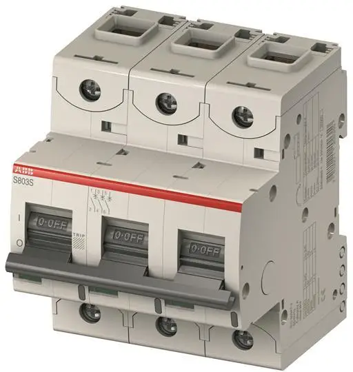Three pole circuit breaker 25A ABB s8002ccs863001r0254 (50 ka C) | Обустройство дома