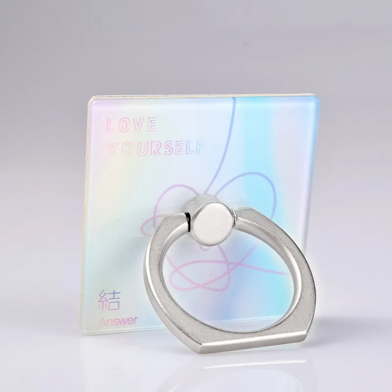 Bangtan мальчики любят себя ответ порвать ее брелок держатель телефона стенд LY лазерный брелок сумка Подвеска - Цвет: Phone Holder