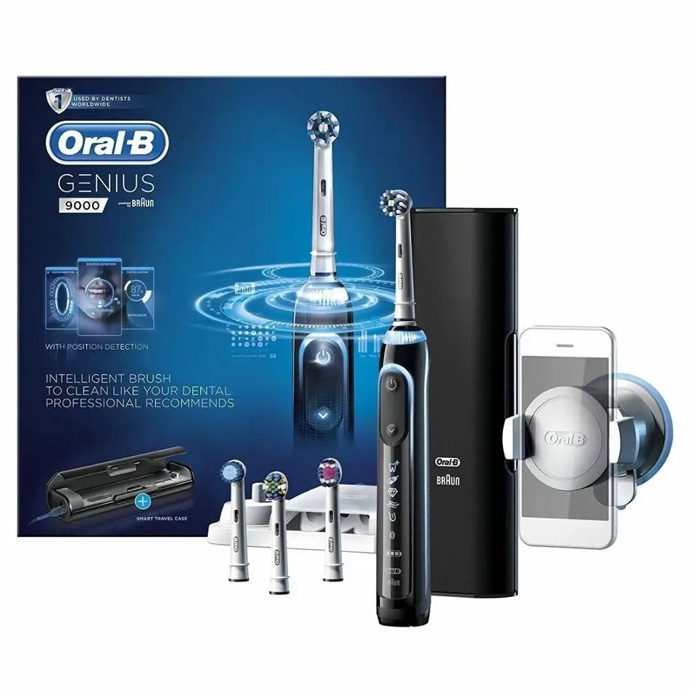 ORAL-B GENIUS 9000 Электрический Зубная щётка зубных щеток Braun Новый в коробке-быстрая