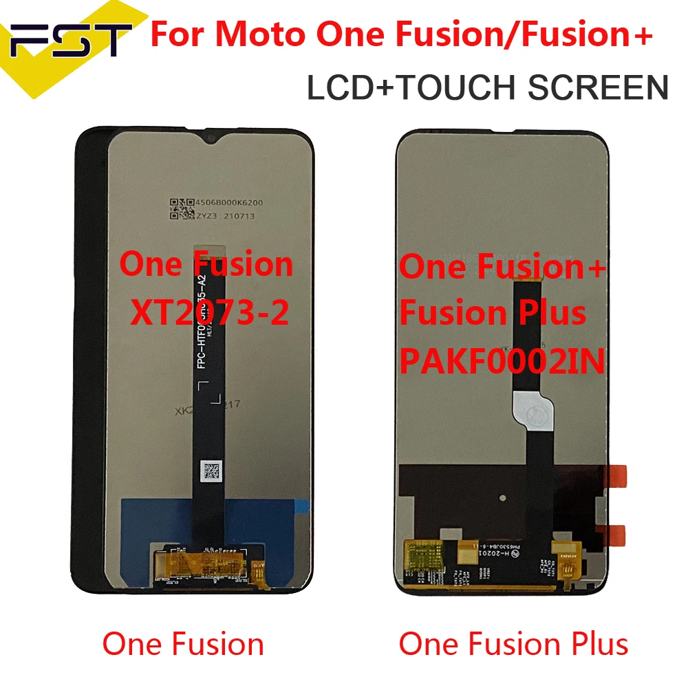 

Для Motorola Moto One Fusion lcd OneFusion XT2073 ЖК-дисплей сенсорный экран дигитайзер в сборе для Moto Fusion Plus LCD Fusison +