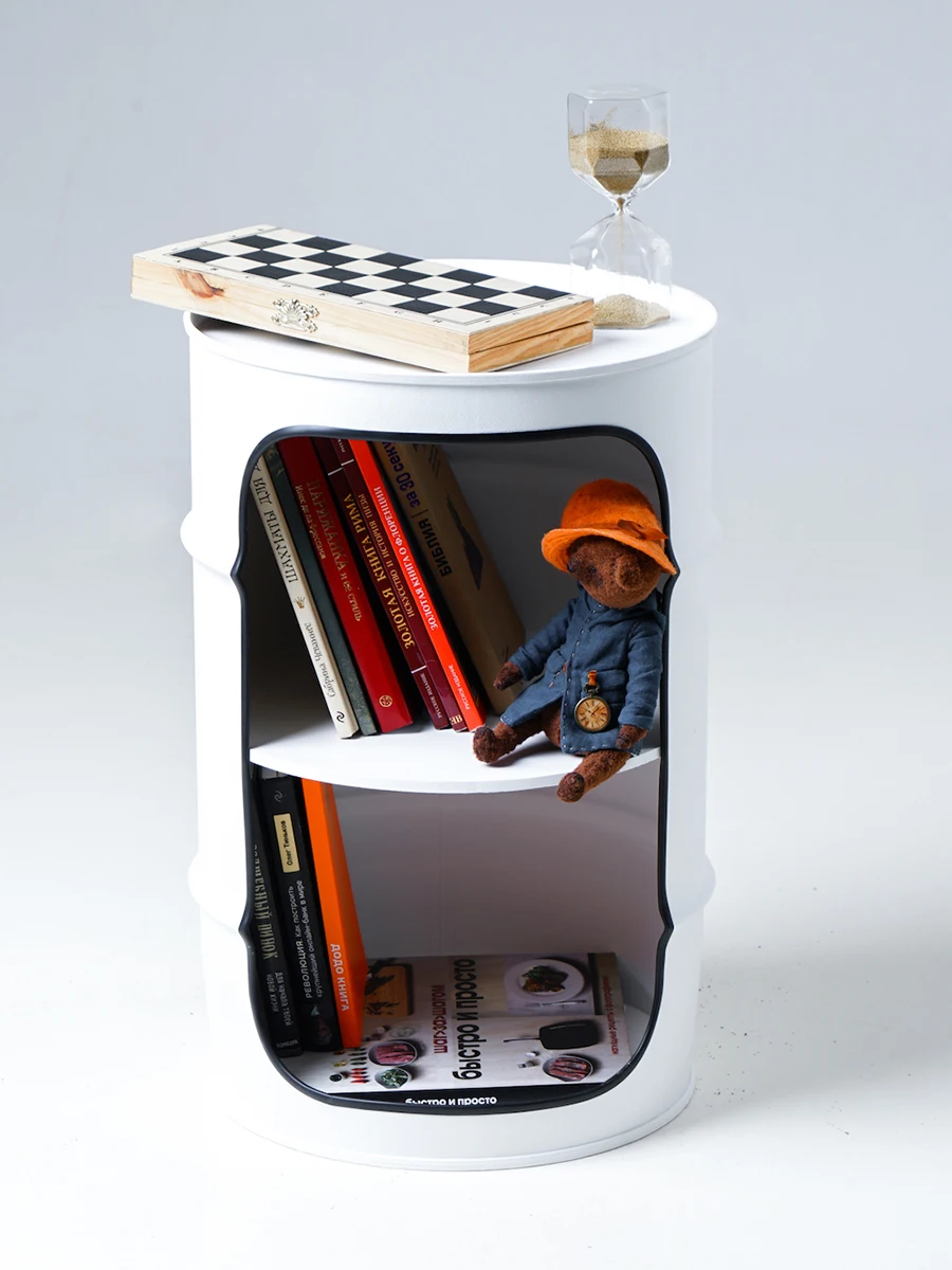 Декоративная бочка-шкаф XE white | Мебель