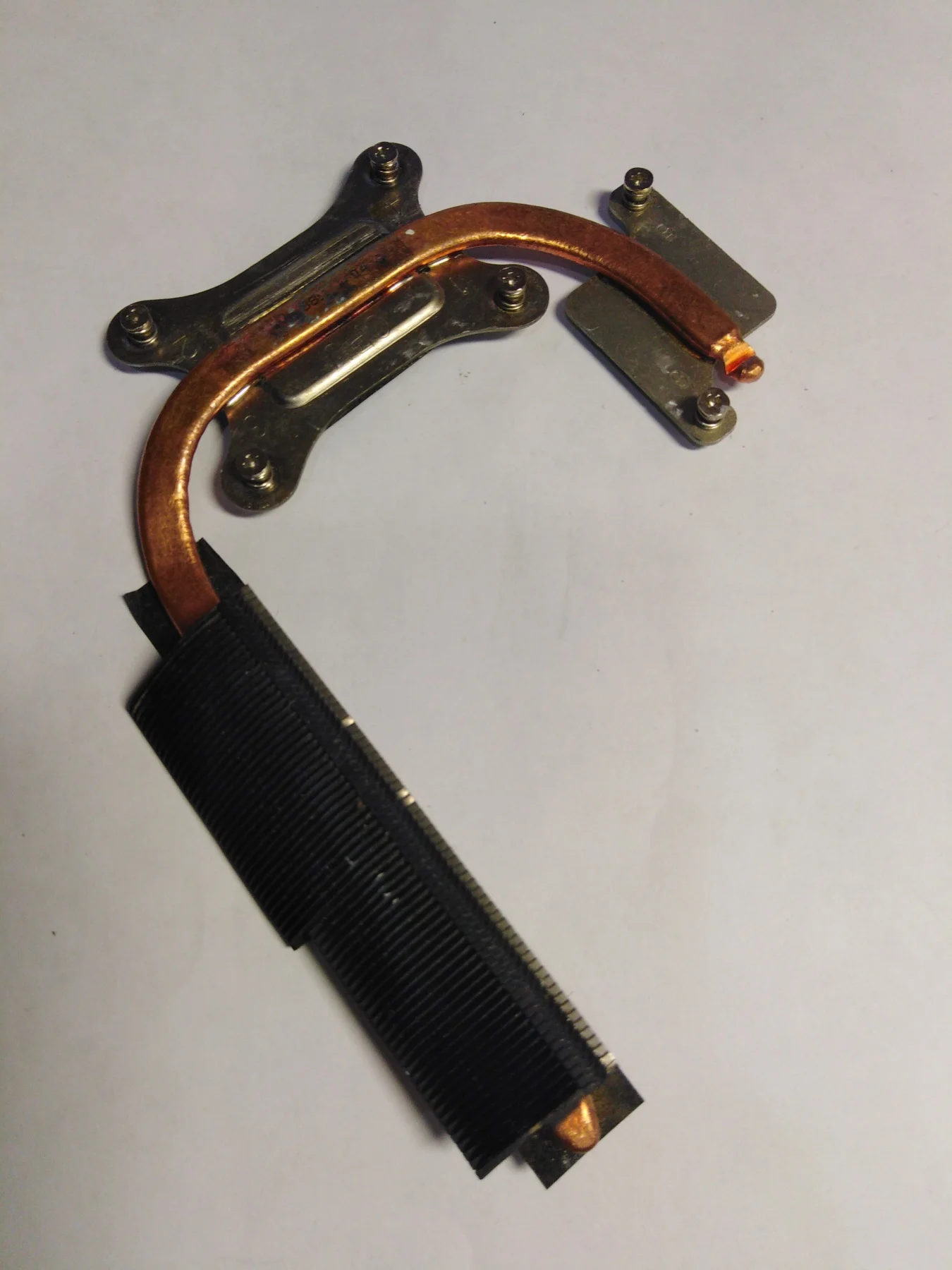 Радиатор с термотрубкой для Samsung RV411 RV415 RV420 RV509 RV511 RV513 RV515 RV520 разбора|Комплектующие