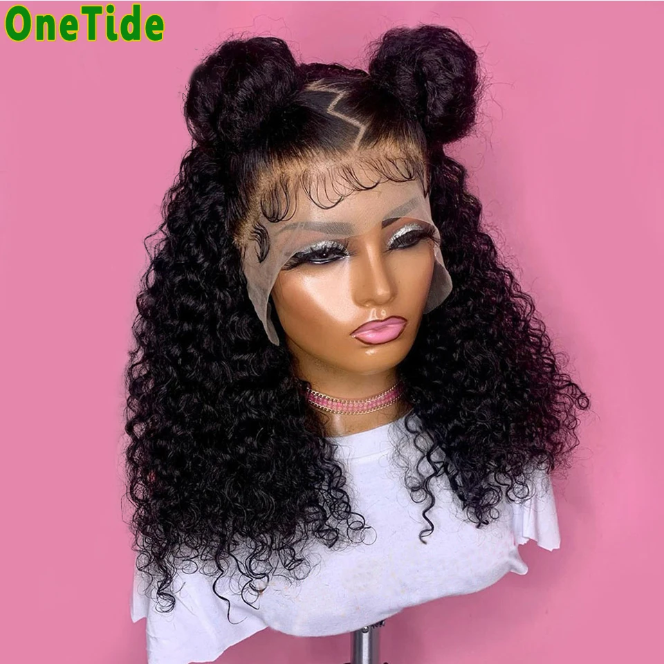 Brazilian Curly Bob Wig Afro Kinky Curly Bob 13x4 Human Hair Lace Frontal Wigs For Women Short Bob Lace Front Human Hair Wigs