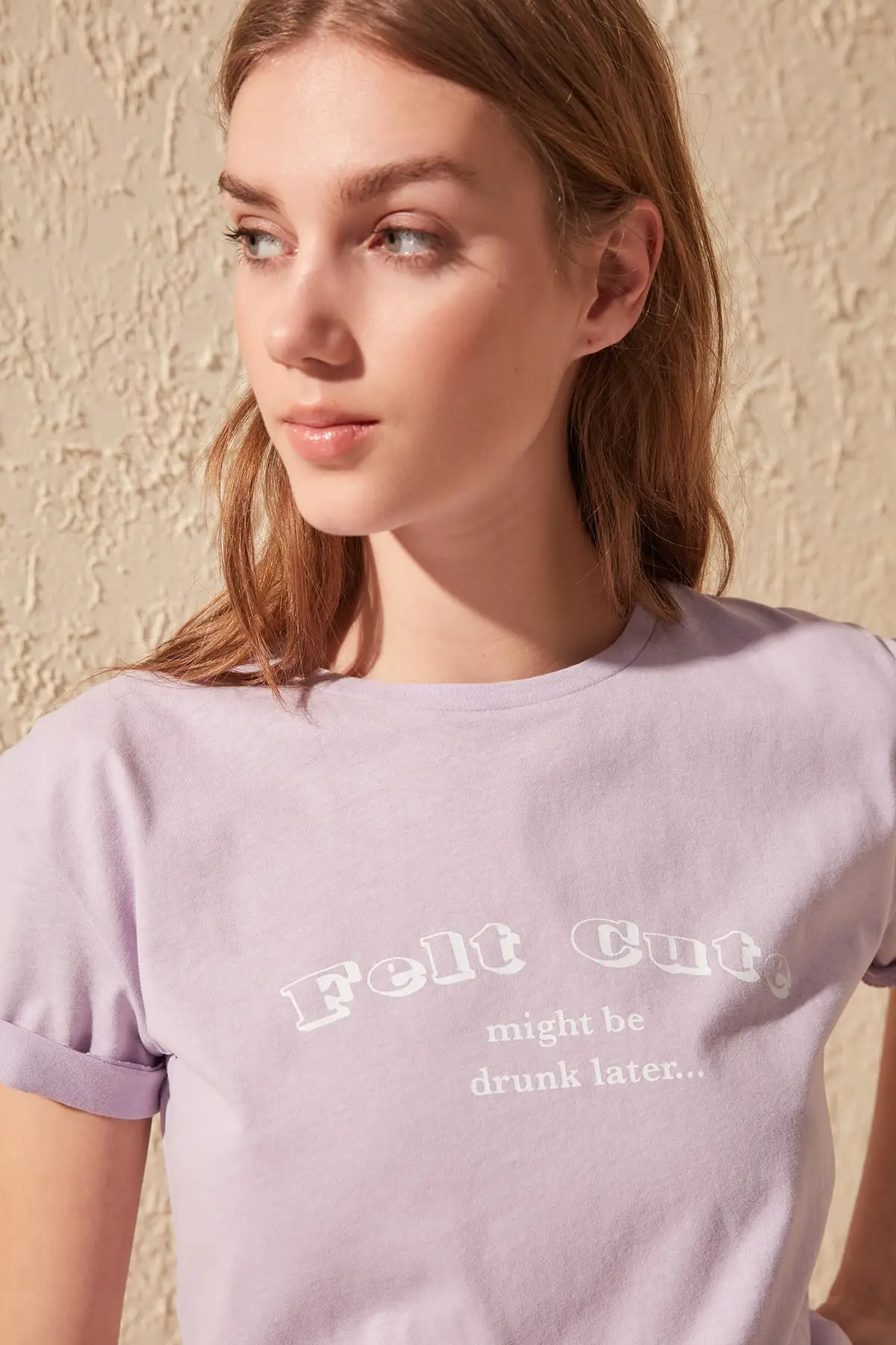 Трикотажная футболка с принтом|Футболки| |