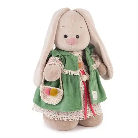Мягкая игрушка Budi BasaЗайка Ми Зеленая полынь 32 см | Игрушки и хобби