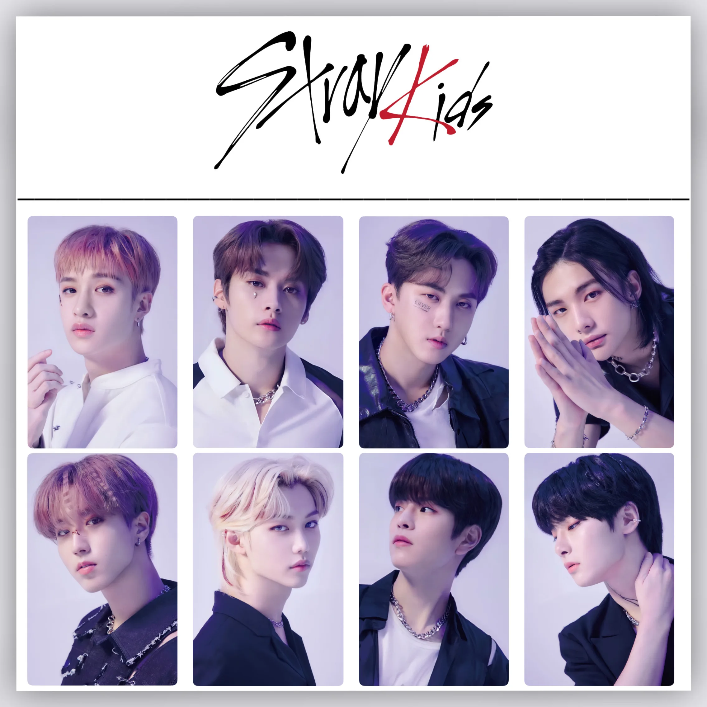 8 шт/комплект Карты закладка K-POP STRAY KIDS для коллекции | Канцтовары офиса и дома