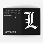 Обложка на паспорт anime Тетрадь смерти, манга Death Note