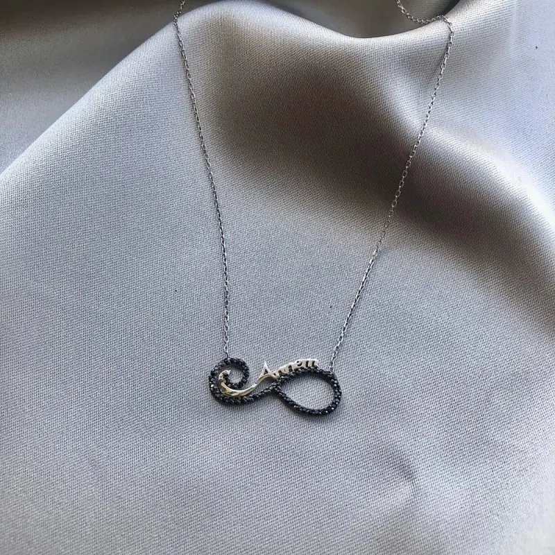 

Endless Mother 925 Sterling Silver Necklace Women Girls Gift Jewelry Accessories Fashion Handmade Elegant Chain