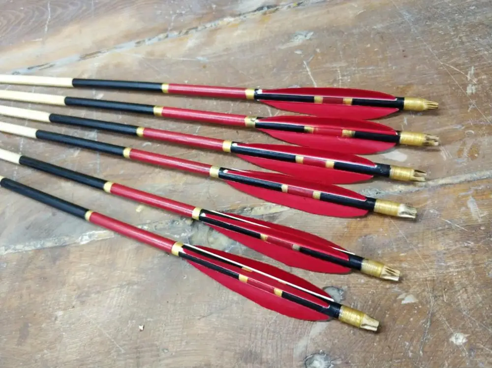 Средневековая сосна традиционный Пуфик для охоты стрельбы из лука стрелы