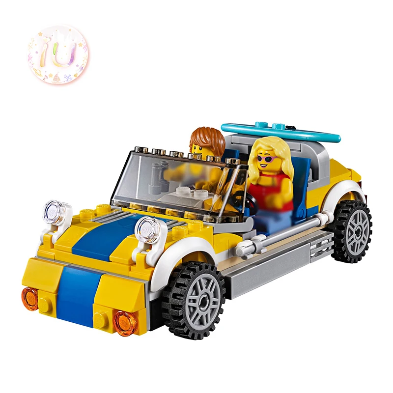 Legoings3-in-1 Sunshine Surfer Van set Model Building Blocks Compatible 31079 Birthday Gifts Toys For Children 391Pcs BELA 11047 | Игрушки и