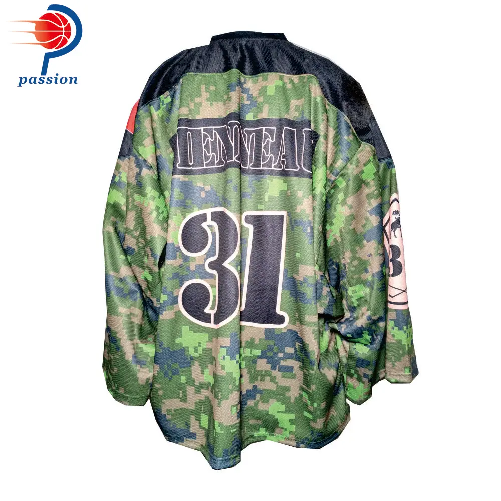 New arrival camouflage ice hockey jerseys | Спорт и развлечения
