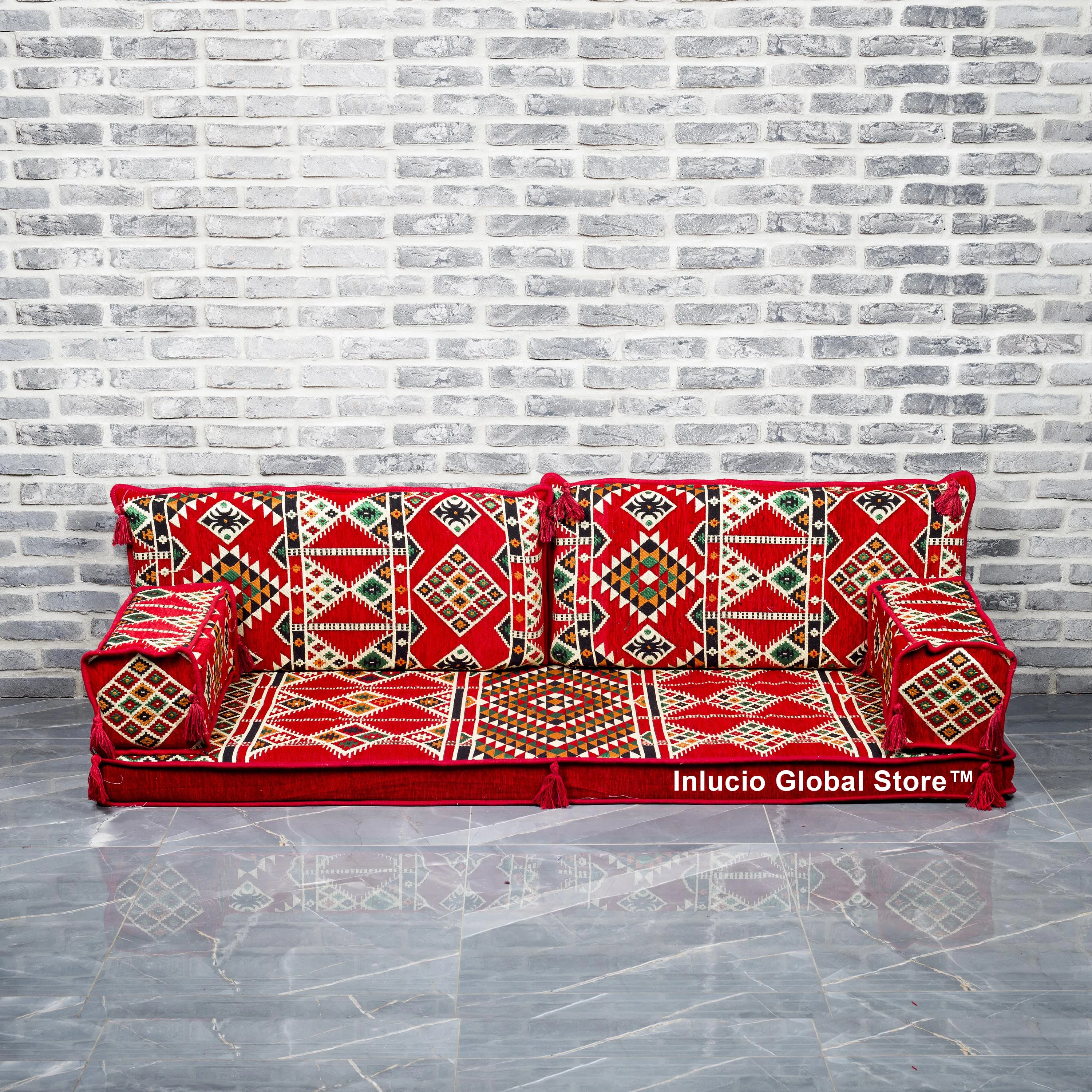 Арабский комплект сидений для дивана пола традиционный дизайн оттоманка кушетка