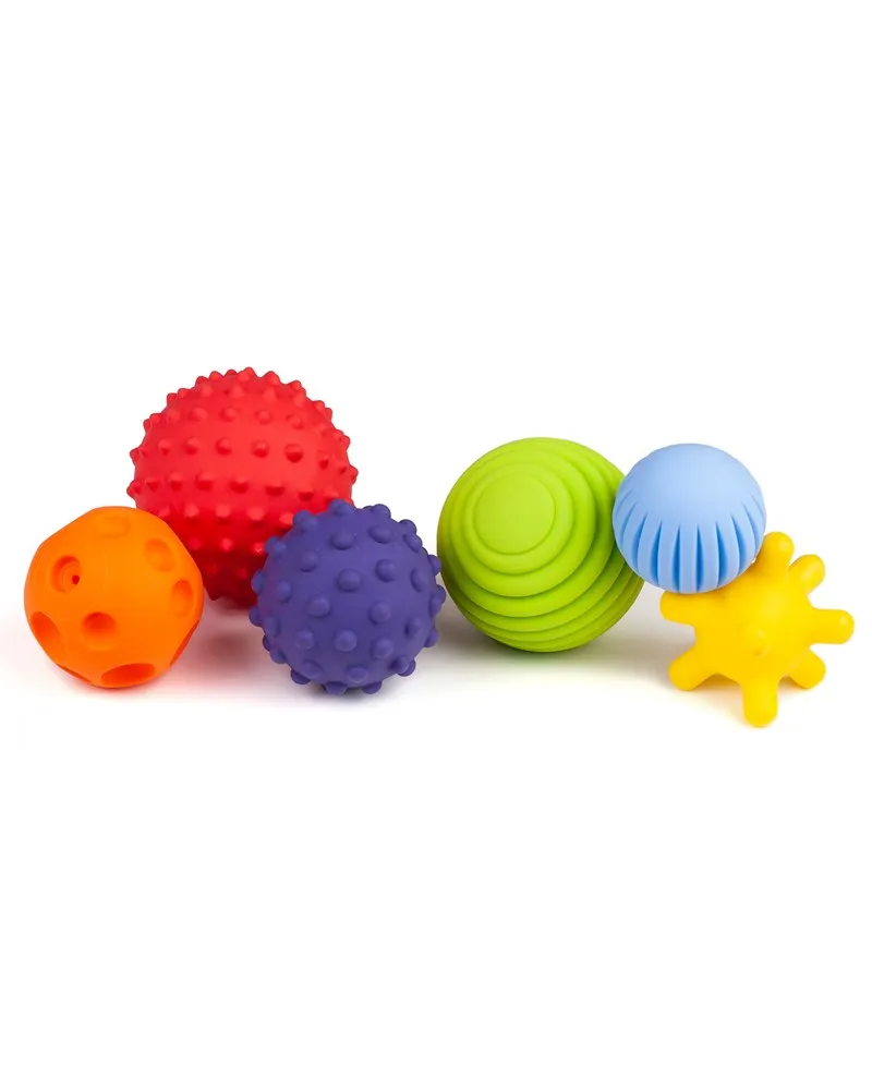 Развивающая игрушка FANCY Тактилики Мячики Сенсорные Набор Детский для