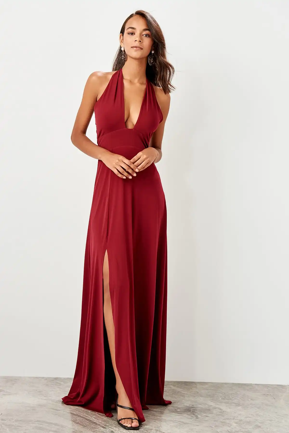 Trendyol короткое вечернее платье TPRSS19BB0416 | Свадьбы и торжества