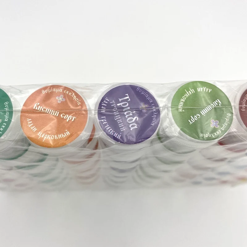 Ароматный ладан упаковка 70 шт. набор церковный православный|Благовония и