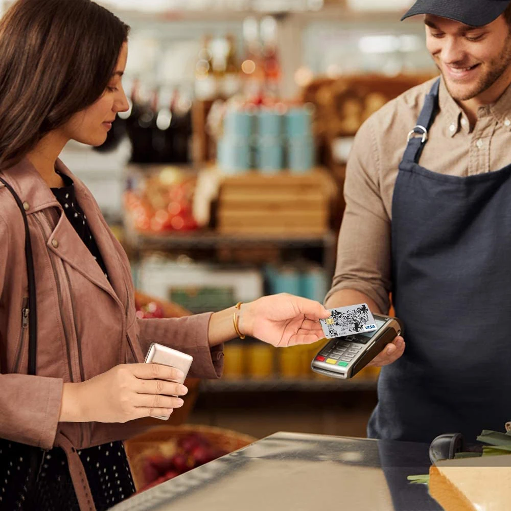 RFID Блокировка Кредитная карта протектор мужские и женские алюминиевые держатели